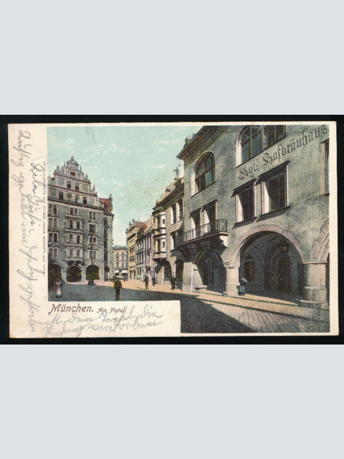 AK aus München mit Königlichem Hofbräuhaus Bayern (5163)