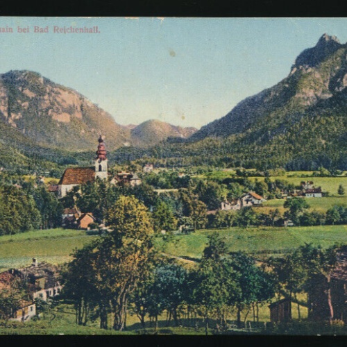 AK aus Grossgmain bei Bad Reichenhall Oberösterreich (5452)