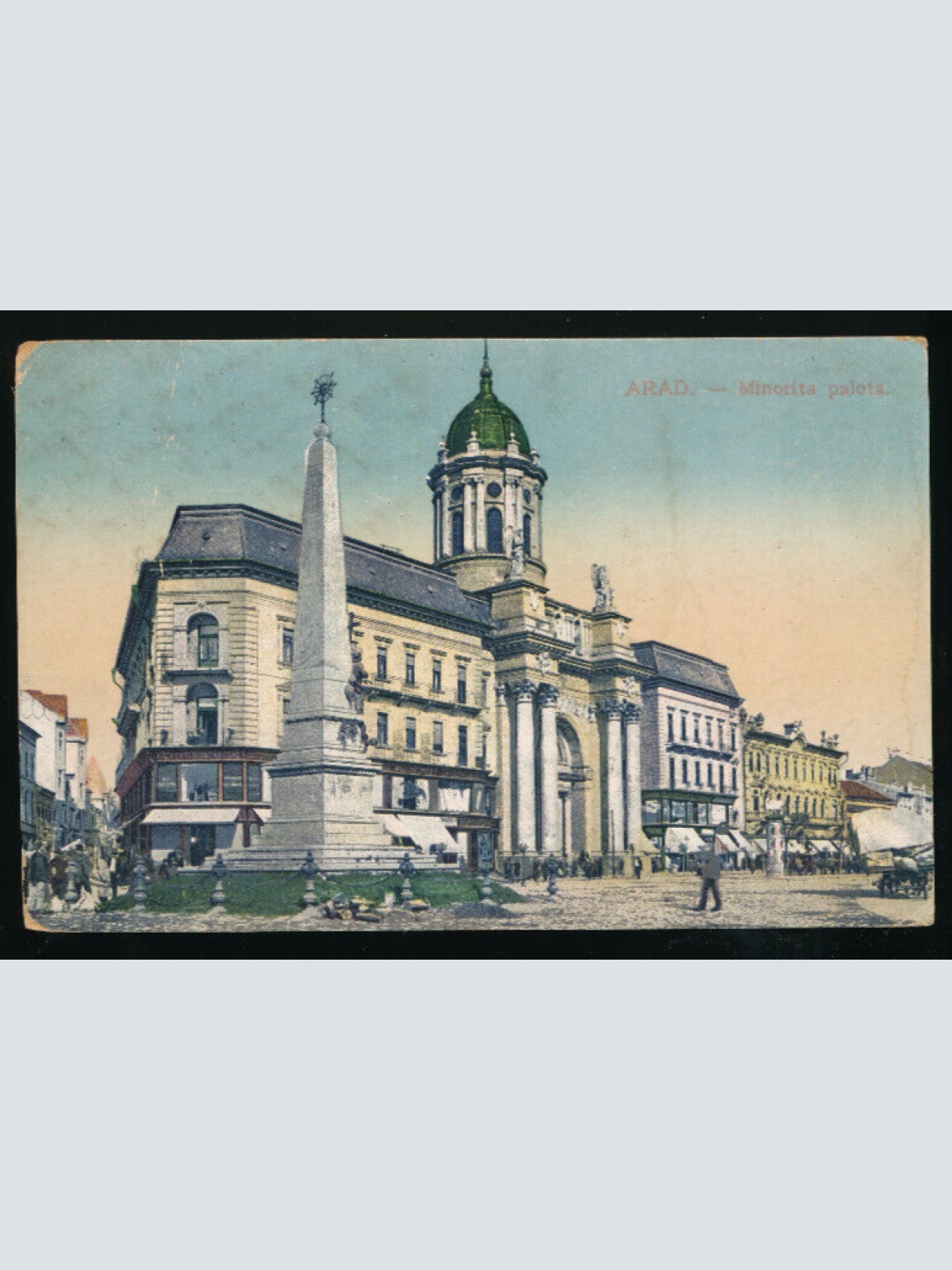 AK aus Arad Minorita palota Rumänien (5473)