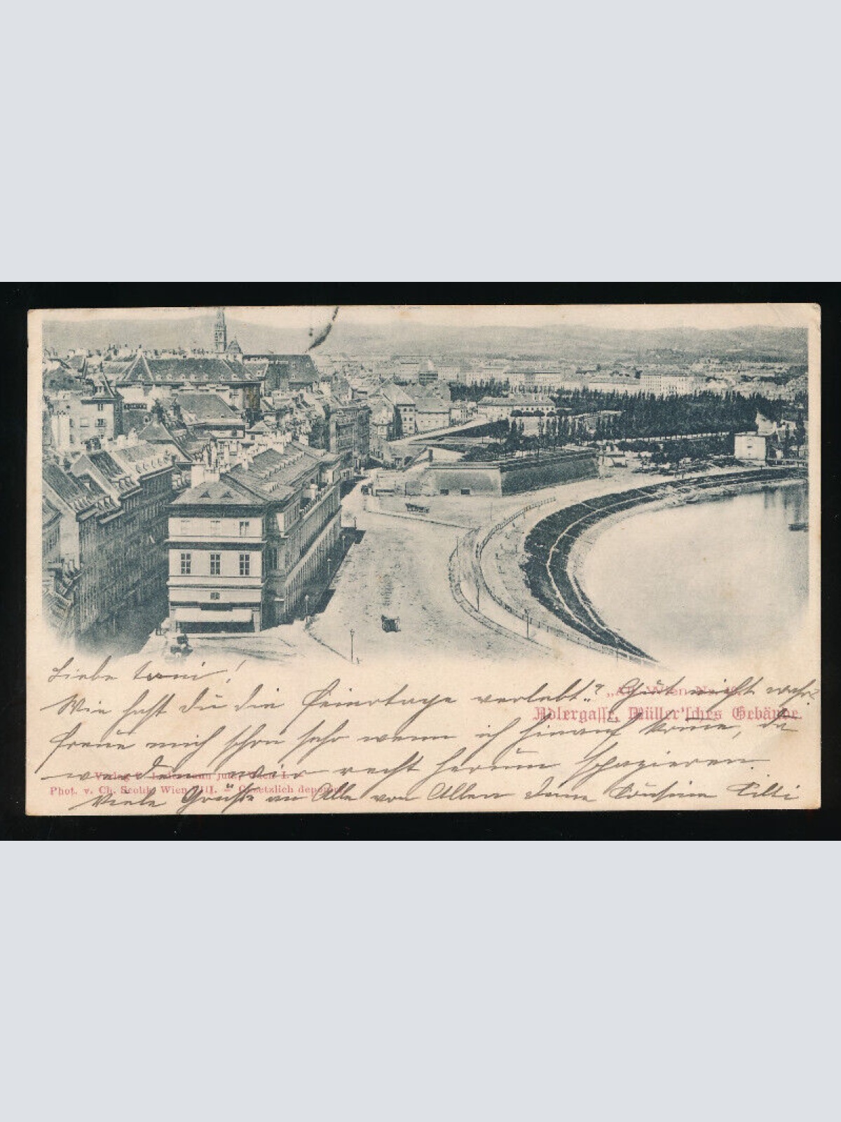 AK aus Mülln Adlergasse Salzburg (5281)