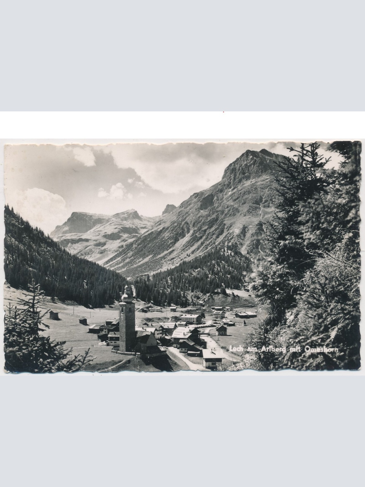 AK, Lech am Arlberg mit Omeshorn, Vorarlberg (S916)