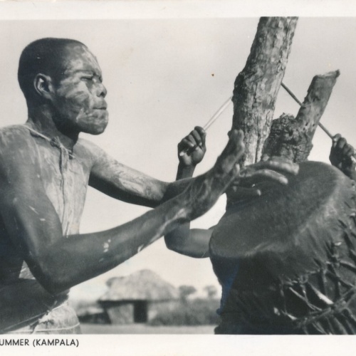 AK, The Acholi - Drummer, Kampala (S1148)