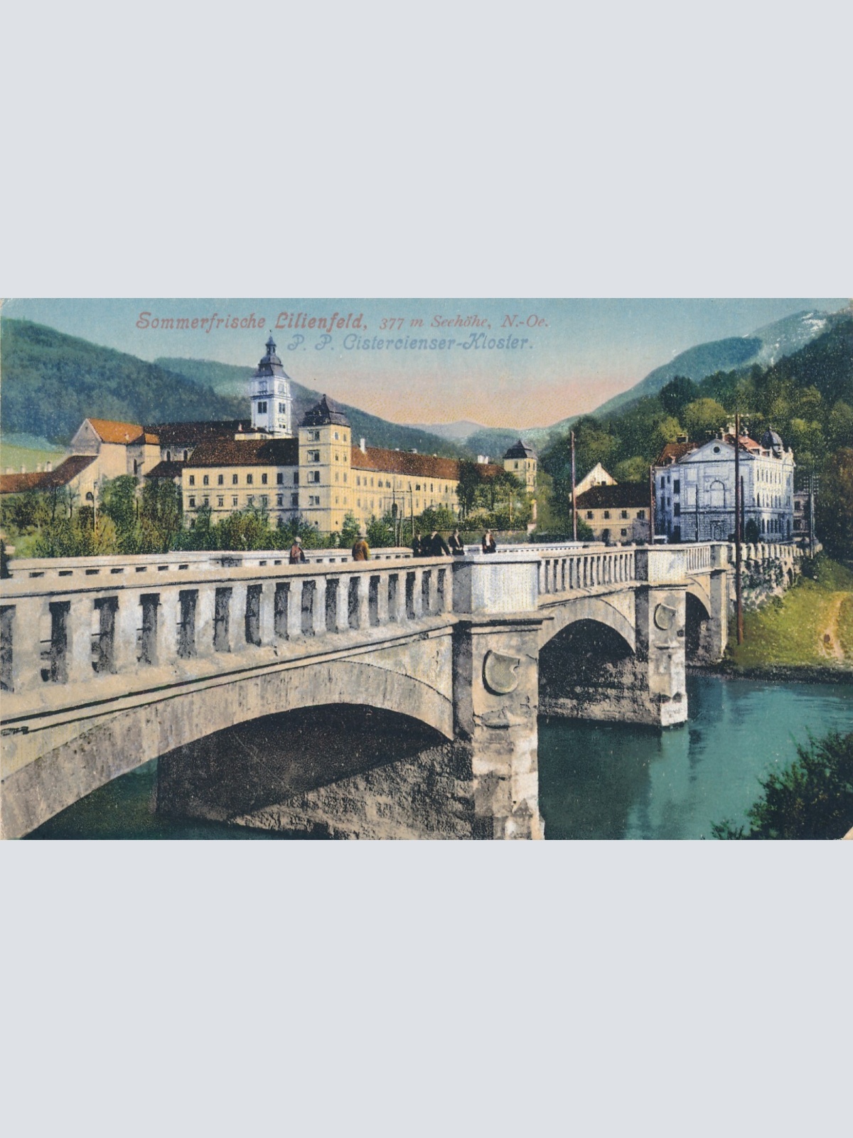 AK, Sommerfrische Lilienfeld, Niederösterreich (S933)