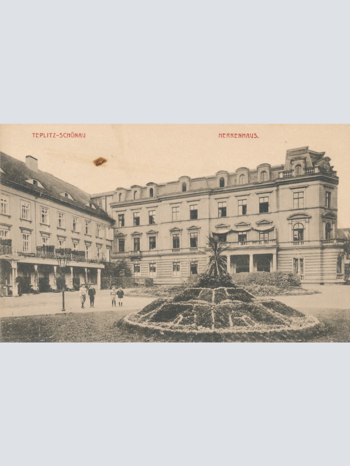 AK, Teplitz-Schönau, Herrenhaus, Tschechien (S1224)