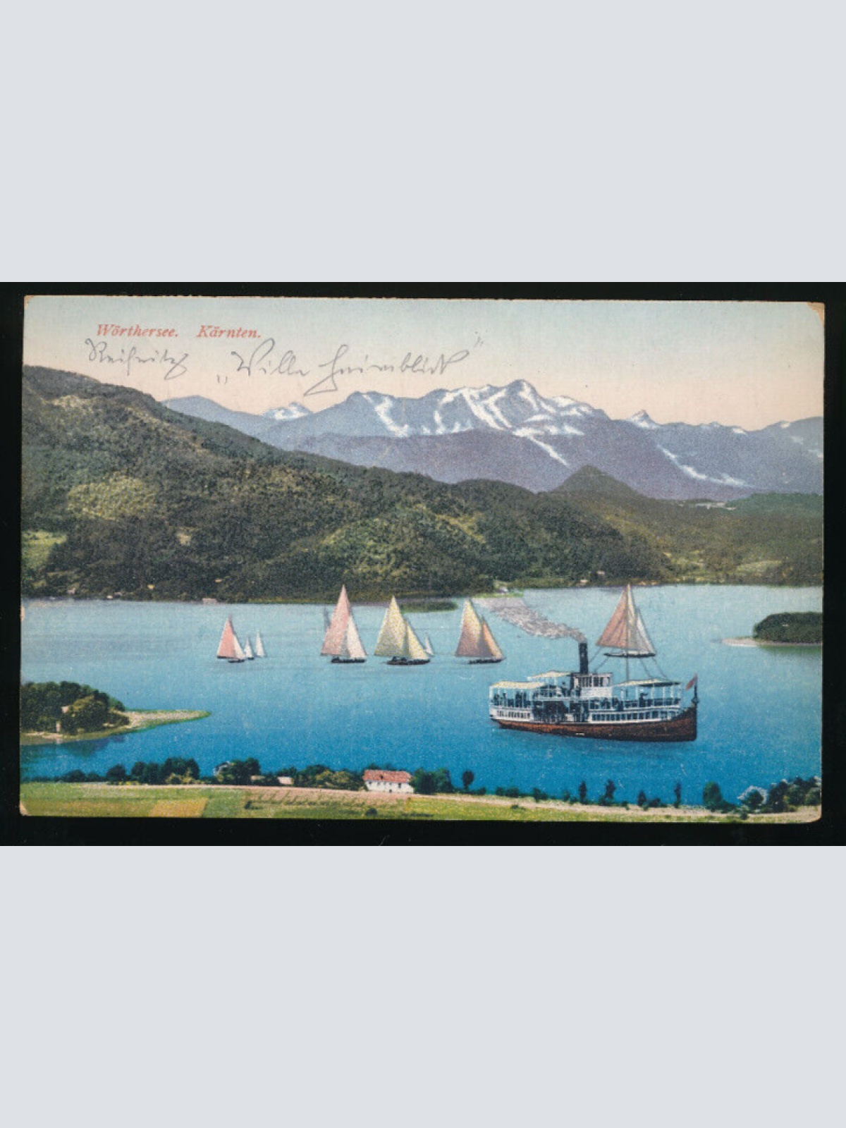 AK vom Wörthersee aus Kärnten (5516)