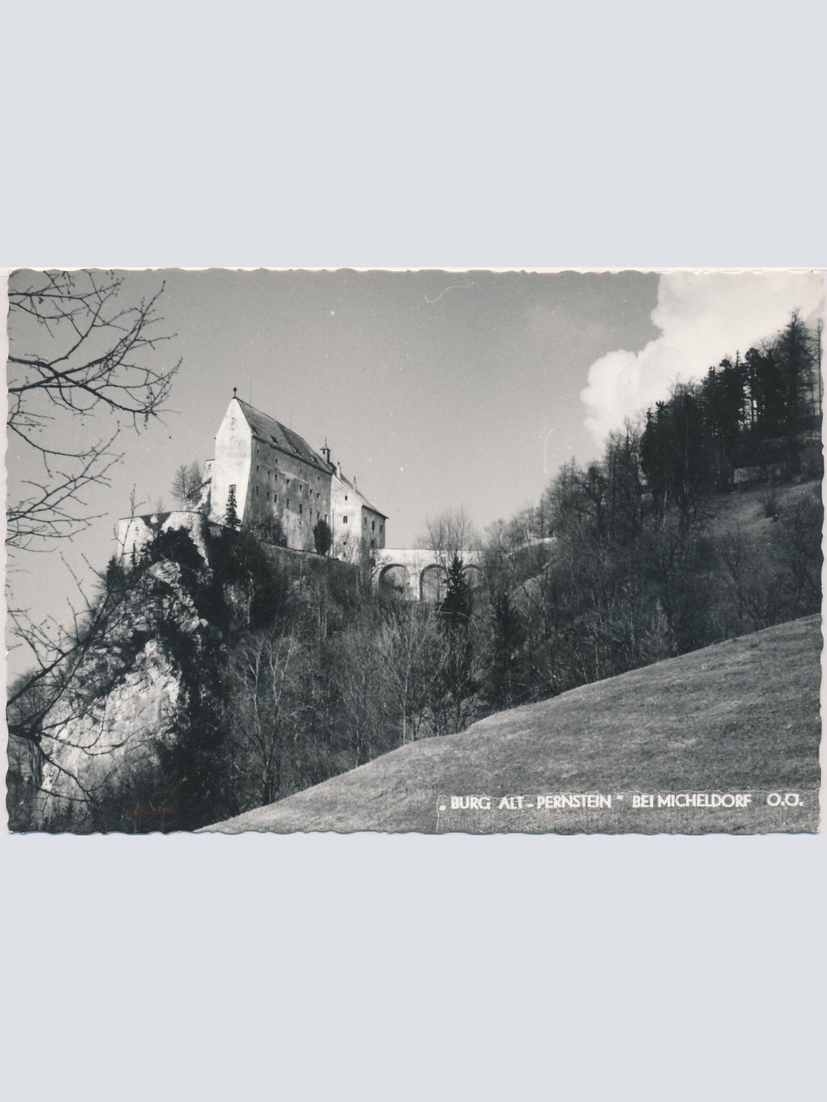 AK, Burg Alt-Pernstein bei Micheldorf, Oberösterreich (S1230)