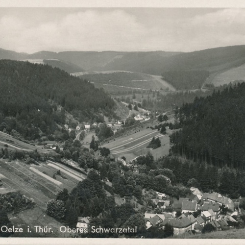 AK, Sommerfrische Oelze in Thüringen, Oberes Schwarztal (S1235)