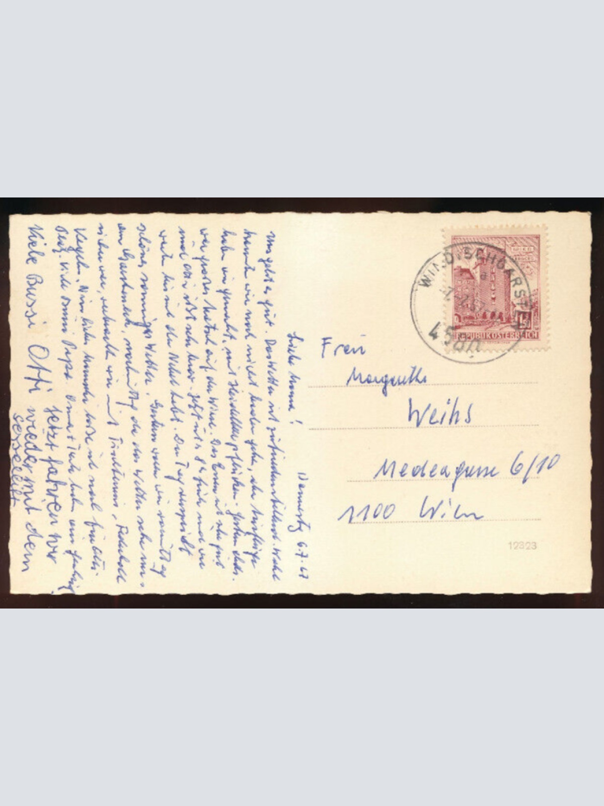 AK aus Windischgarsten mit Haus Windischgarsten Oberösterreich (5495)