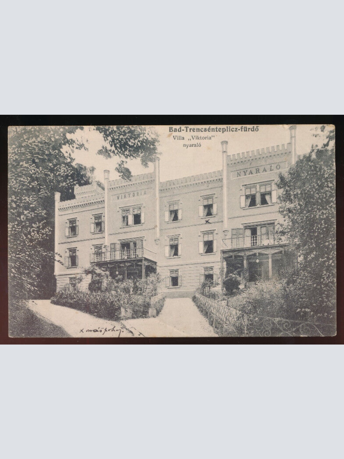 AK aus Bad Trencsenteplicz - fürdo Ungarn (5511)