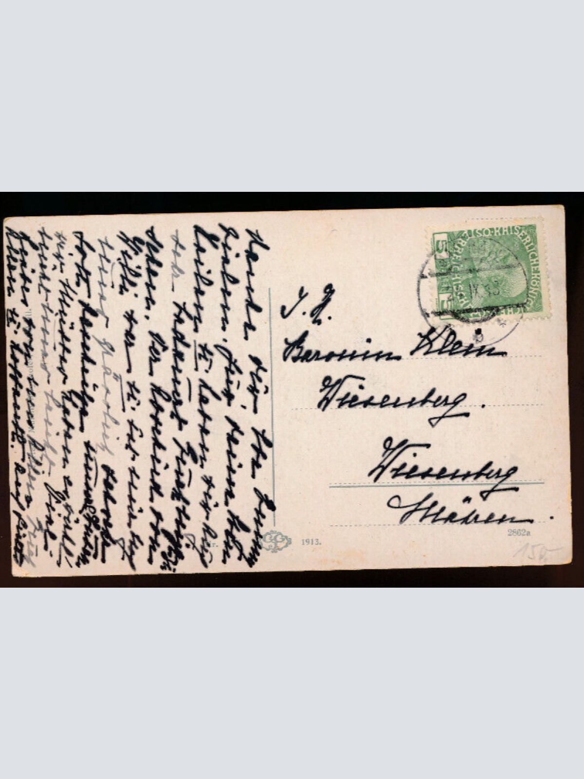 AK aus Bad Hall mit Schloss Feyregg Oberösterreich (5501)