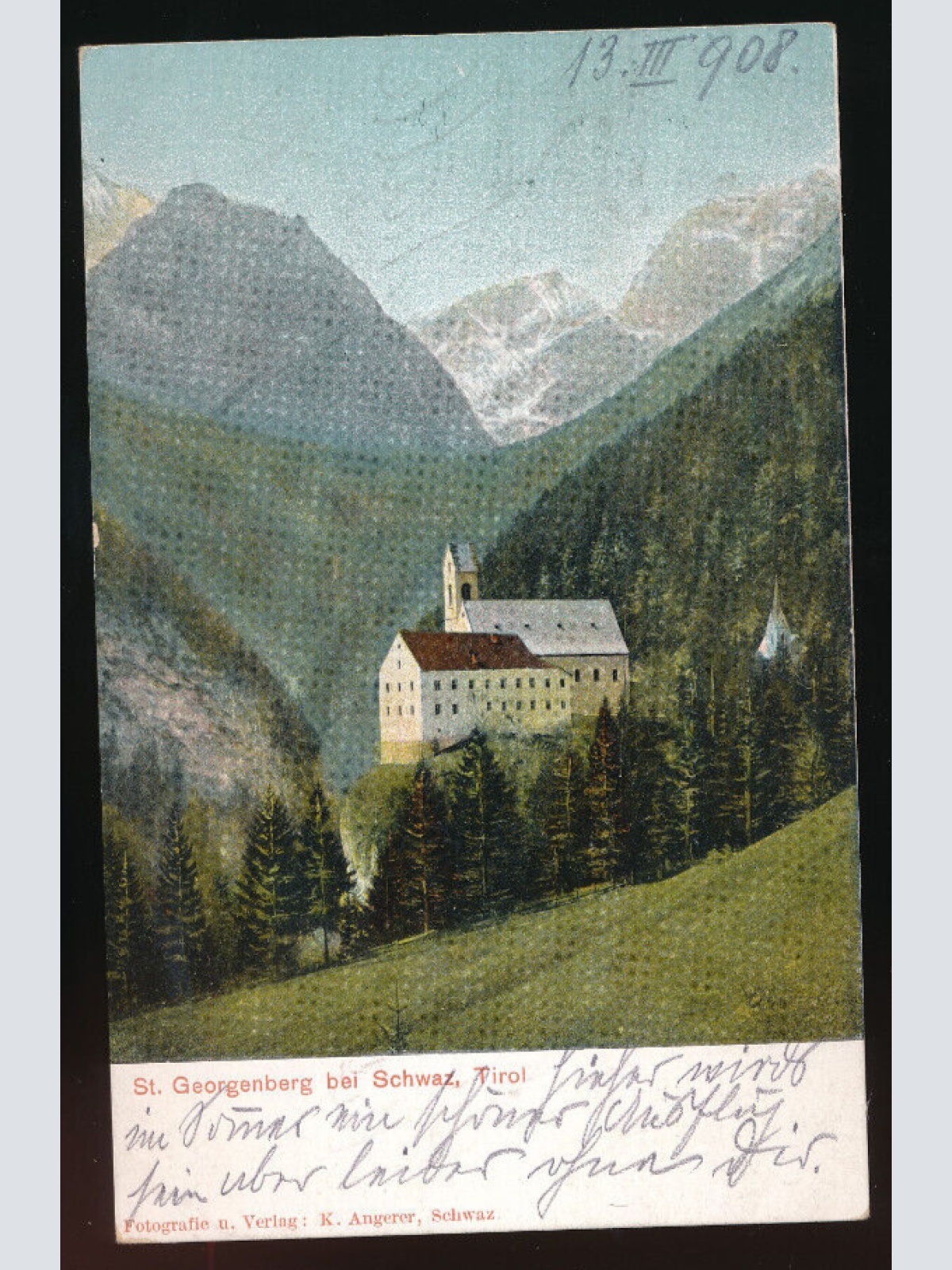 AK aus St.Georgenberg bei Schwaz in Tirol (5507)