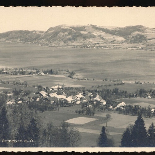 AK aus Nussdorf am Attersee Oberösterreich (5266)