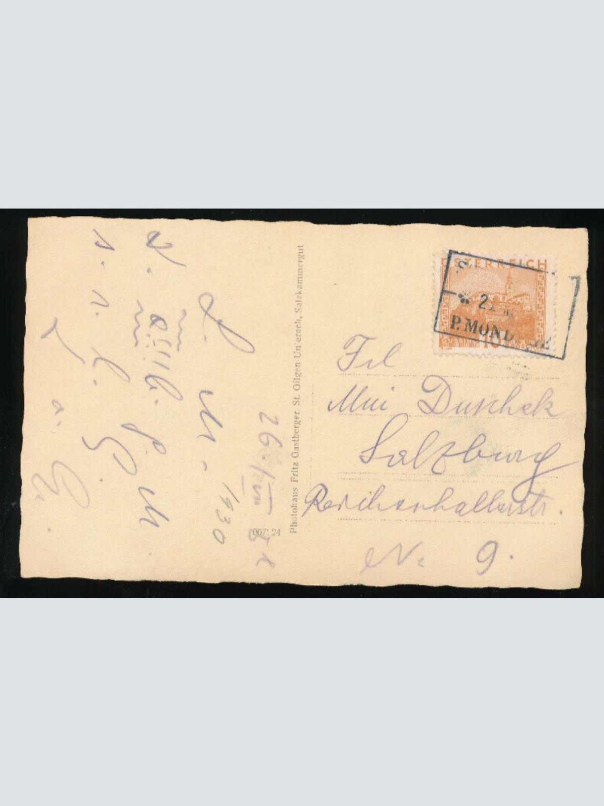 AK aus Scharfling am Mondsee Oberösterreich (5263)