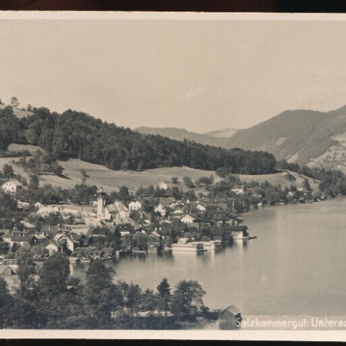 AK aus Unterrach am Attersee Oberösterreich (5258)