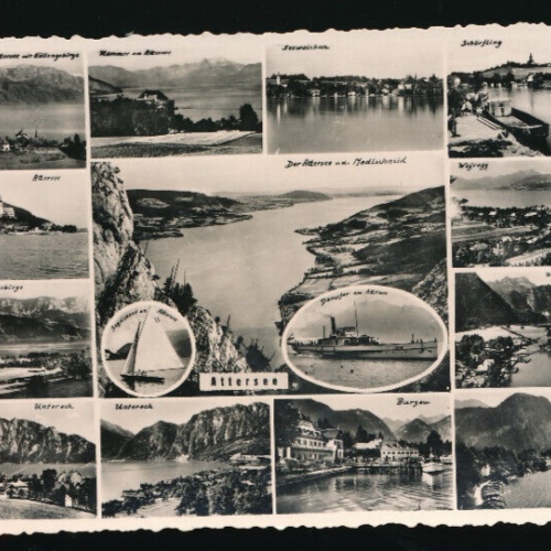 AK vom Attersee Mehrbildkarte Oberösterreich (5259)