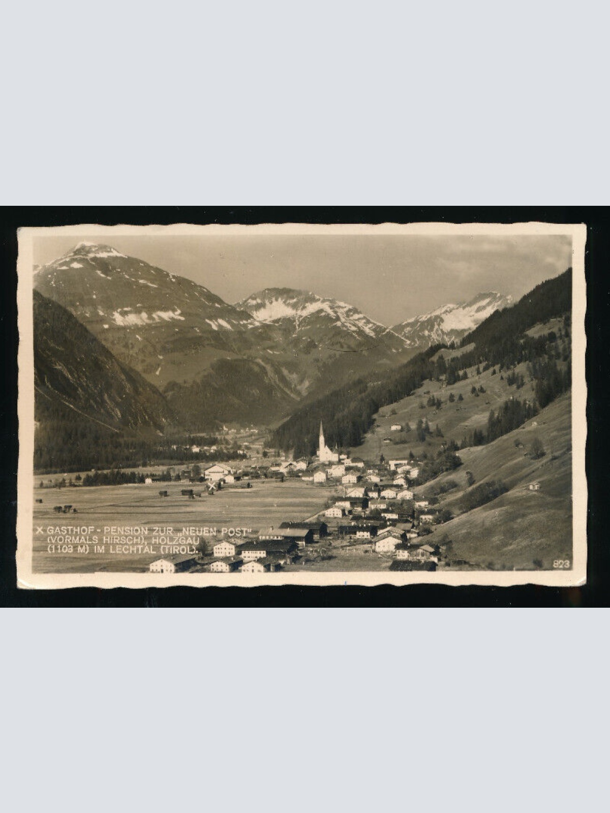 AK aus Holzgau im Lechtal Tirol (5354)