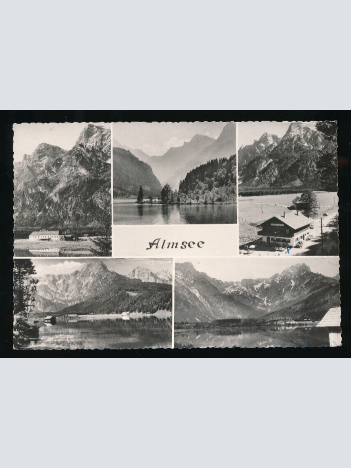 AK vom Almsee Mehrbildkarte Oberösterreich (5395)