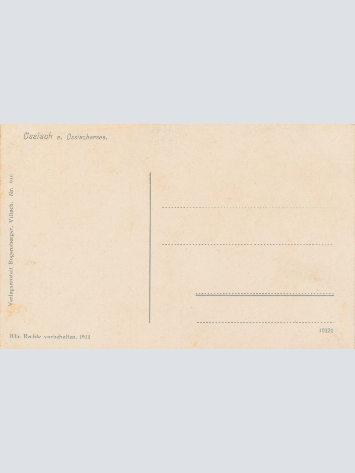 AK, Ossiach am Ossiachersee, Kärnten (S1405)