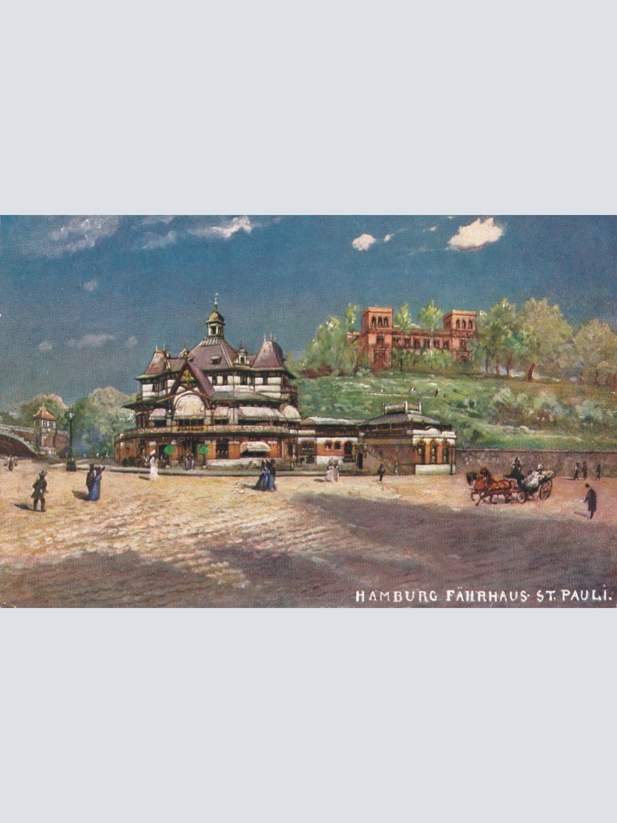 AK, Hamburg, Fährhaus St. Pauli (S1426)