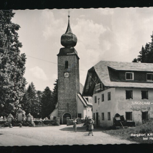 AK vom Bergdorf Krispl bei Hallein Salzburg (5300)