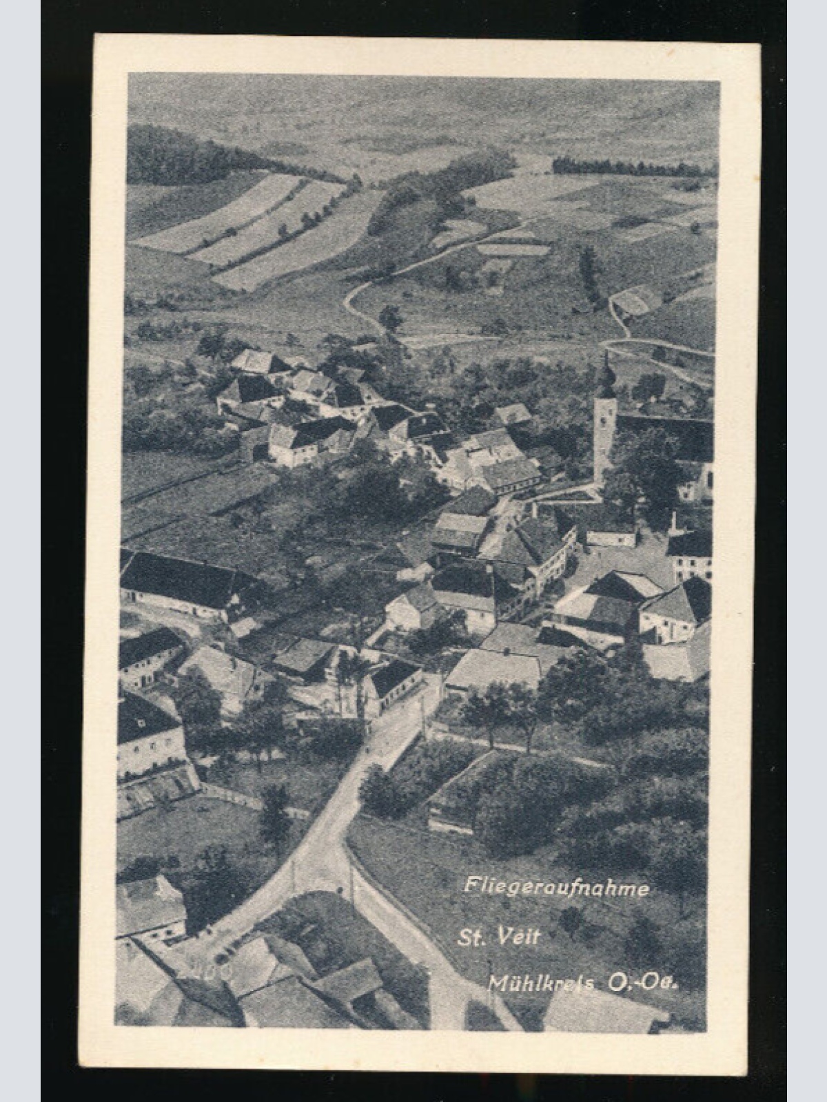 AK aus St.Veit Fliegeraufnahme Oberösterreich (5290)