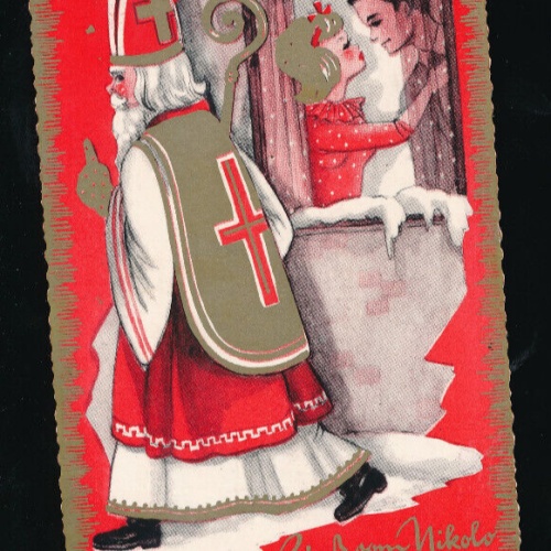 AK Gruß vom Nikolo - Nikolaus (5678)