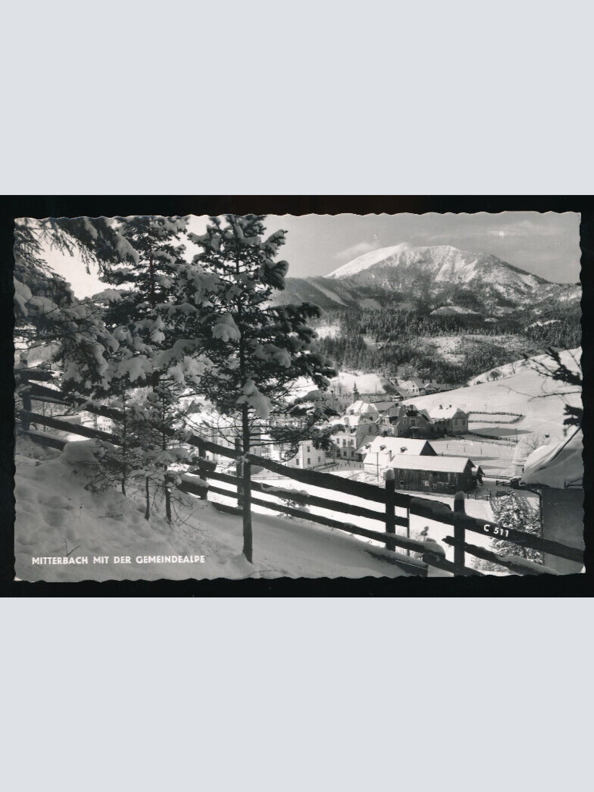 AK aus Mitterbach mit der Gemeindealpe Niederösterreich (5314)