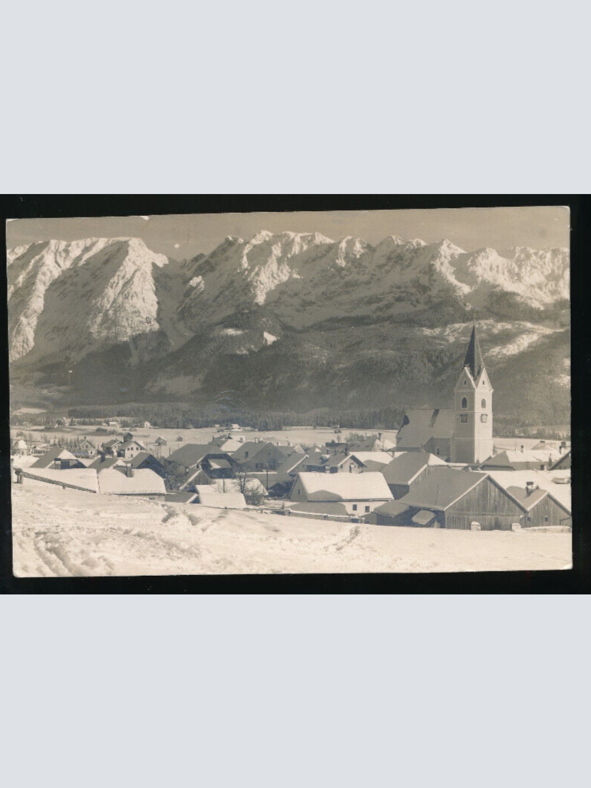 AK aus Mitterndorf mit Grimming Steiermark (5349)