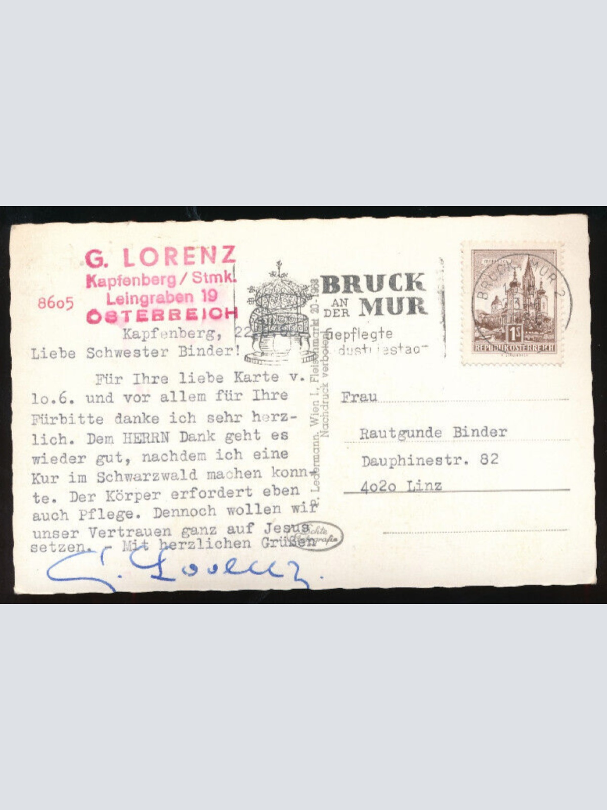 AK aus Kapfenberg Umfahrungsstrasse Steiermark (5636)