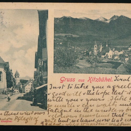 AK aus Kitzbühel 1898 Tirol (5085)