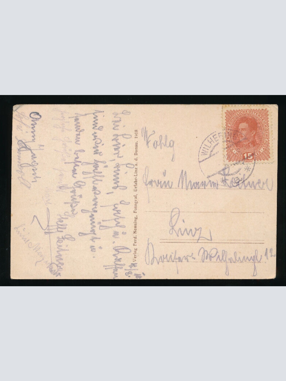 AK aus Wilhering bei Linz Oberösterreich (5641)