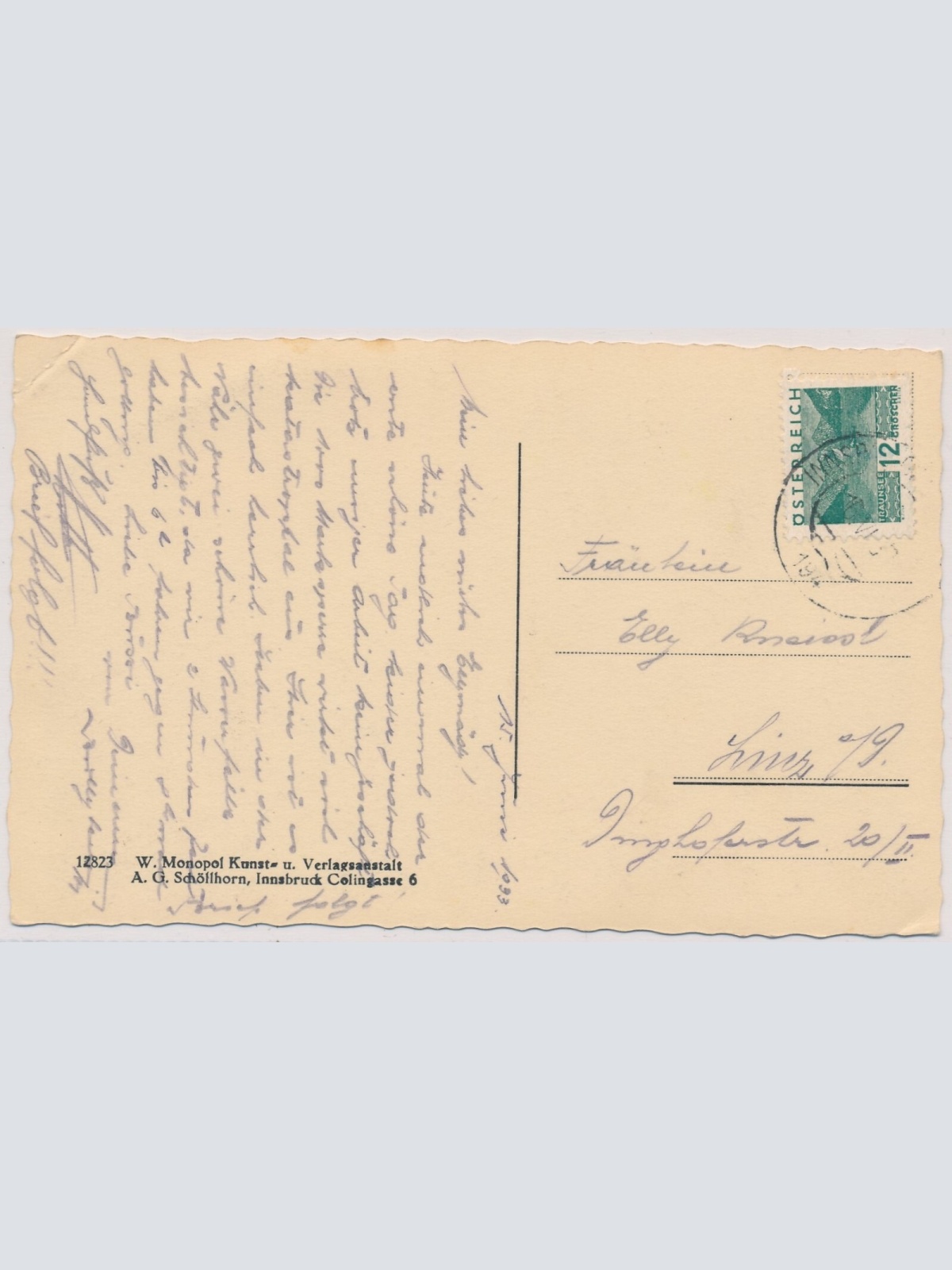 AK, Abtenau gegen das Tennengebirge, Salzburg(S1387)