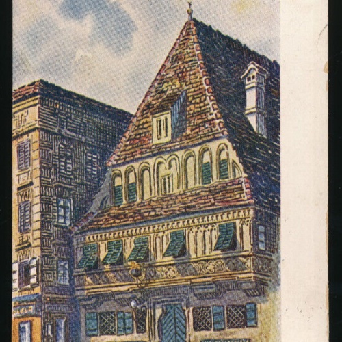 AK aus Steyr schönstes Haus Oberösterreich (5717)