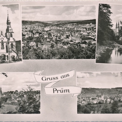 AK, Gruß aus Prüm, Rheinland-Pfalz (S1486)