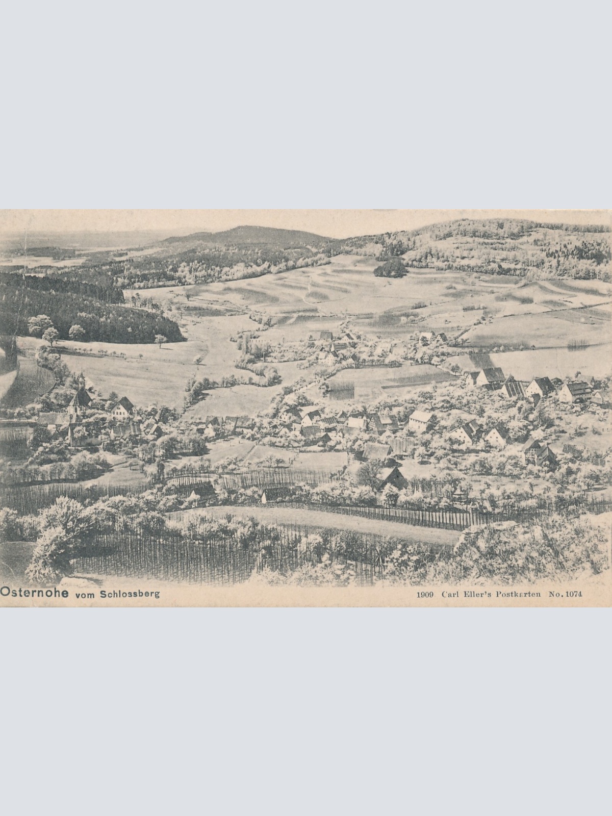 AK, Osternohe vom Schlossberg, Bayern (S1446)