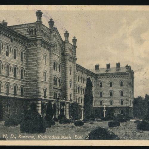 AK aus Eisenstadt mit Kaserne Niederösterreich (5710)