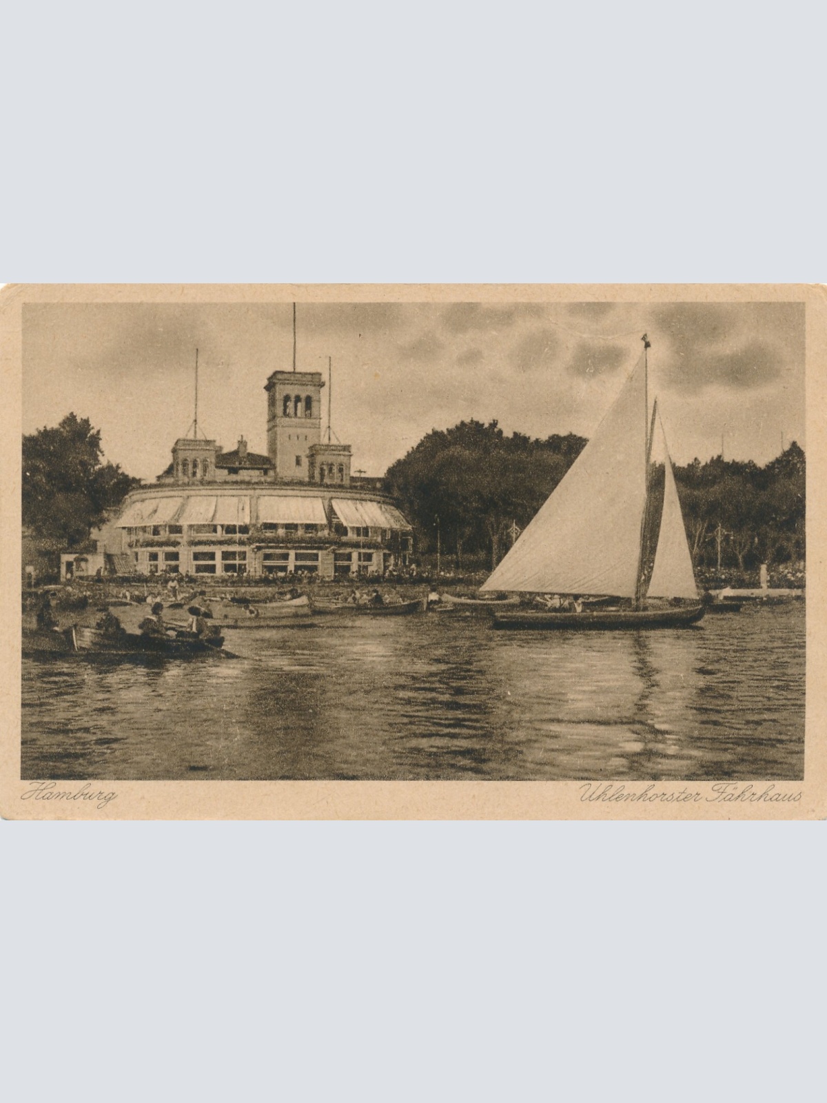 AK, Hamburg, Uhlenhorster Fährhaus (S1468)