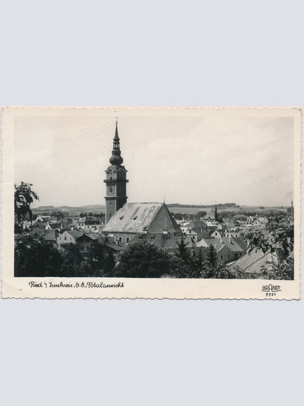 AK, Ried im Innkreis, Oberösterreich, Totalansicht (S1455)