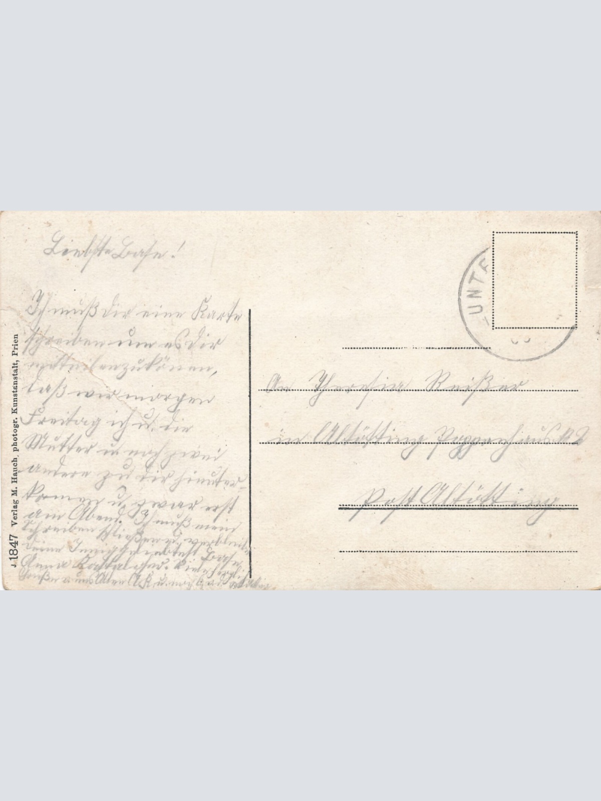 AK, Chiemsee, Die Fraueninsel, Bayern (S1281)