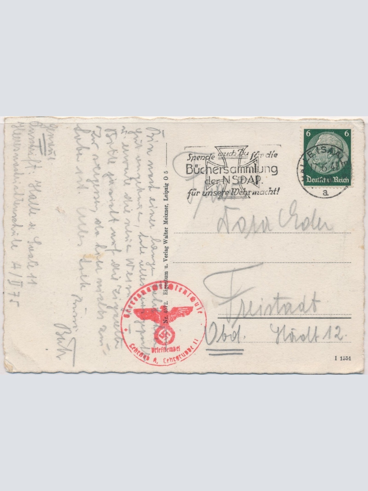 AK, Halle Saale, Alter Markt, Sachsen-Anhalt (S1286)