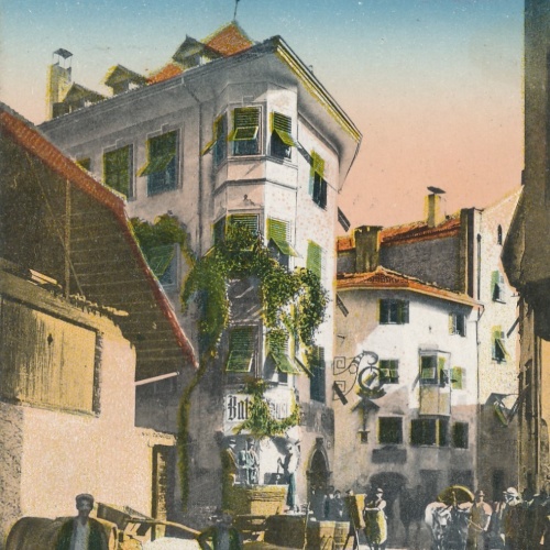 AK aus Bozen das Batzenhäusl Italien Ansichtskarte (16242)