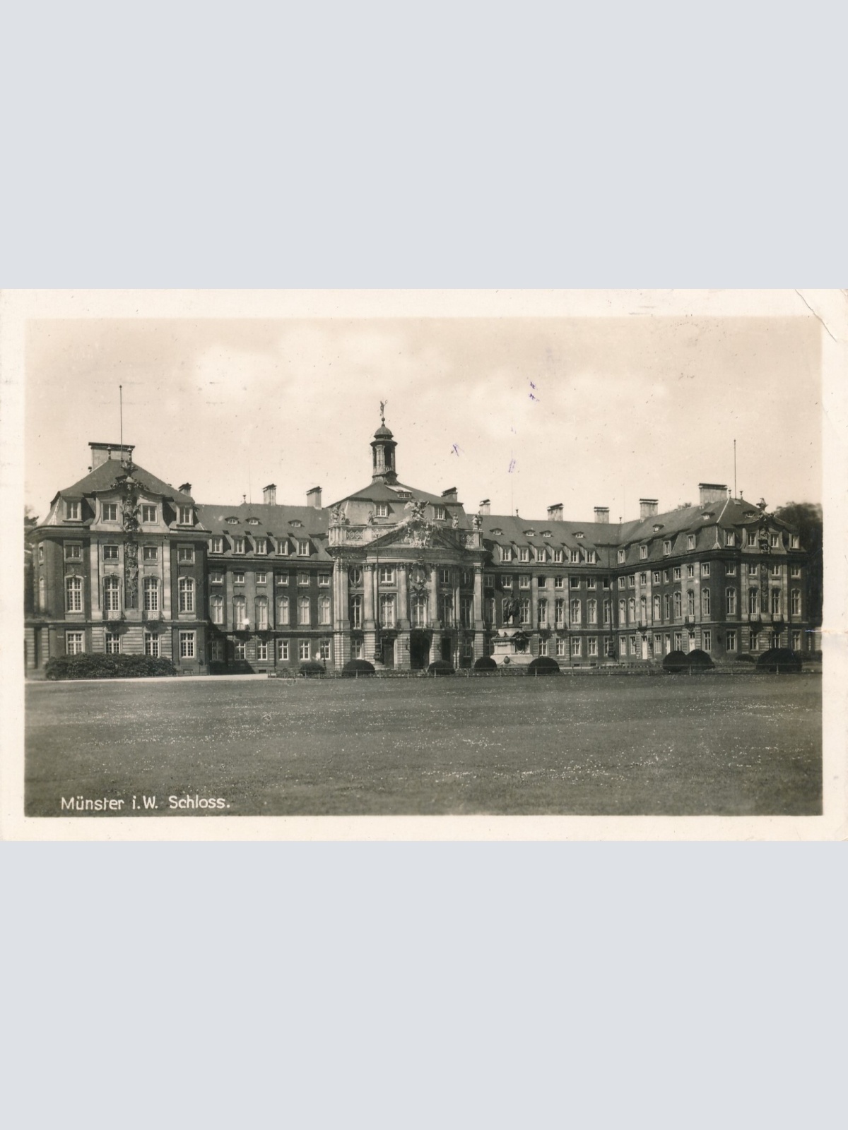AK, Münster i. W. Schloss, Nordrhein-Westfalen (S1315)