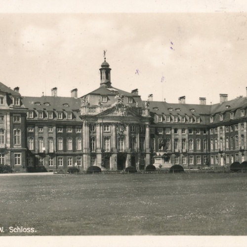 AK, Münster i. W. Schloss, Nordrhein-Westfalen (S1315)