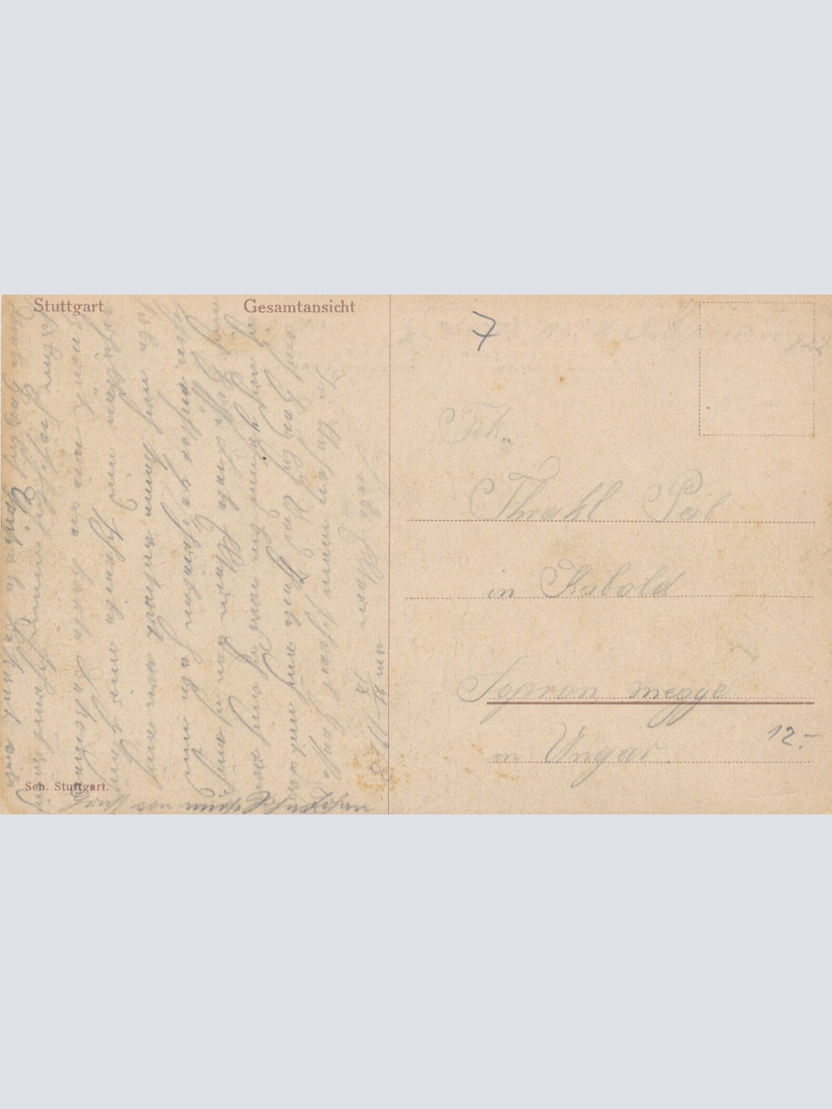 AK, Stuttgart, Baden-Württemberg (S1312)