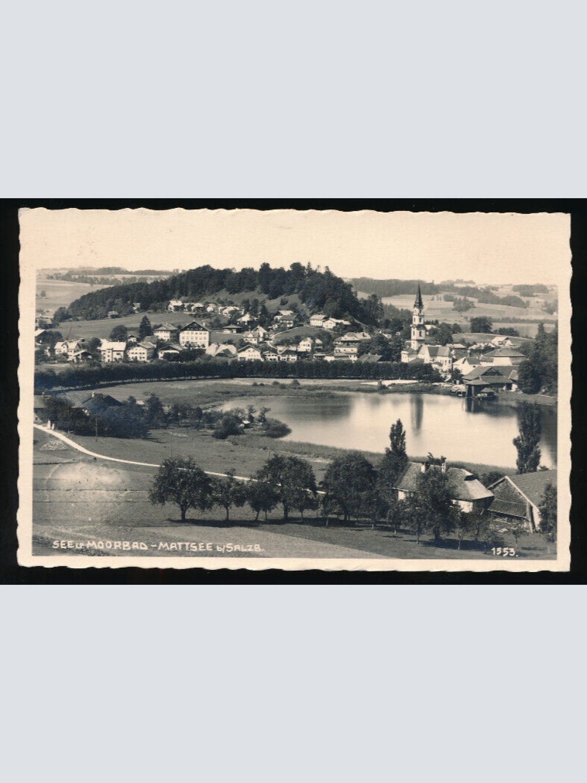 AK vom See und Moorbad Mattsee Salzburg (5562)