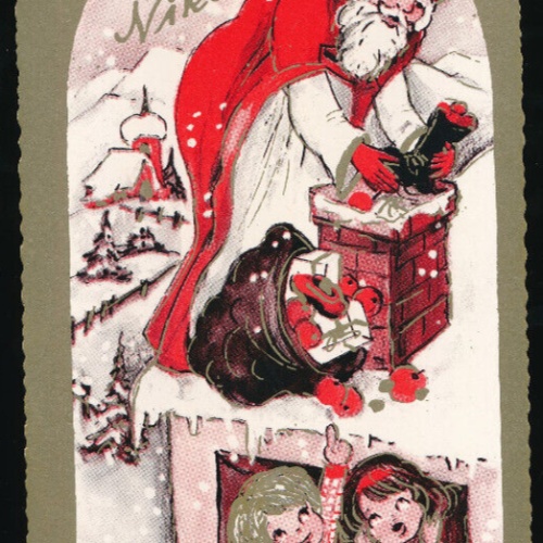 AK gruss vom Kikolo - Kikolaus ihr Braven Kinder (5567)