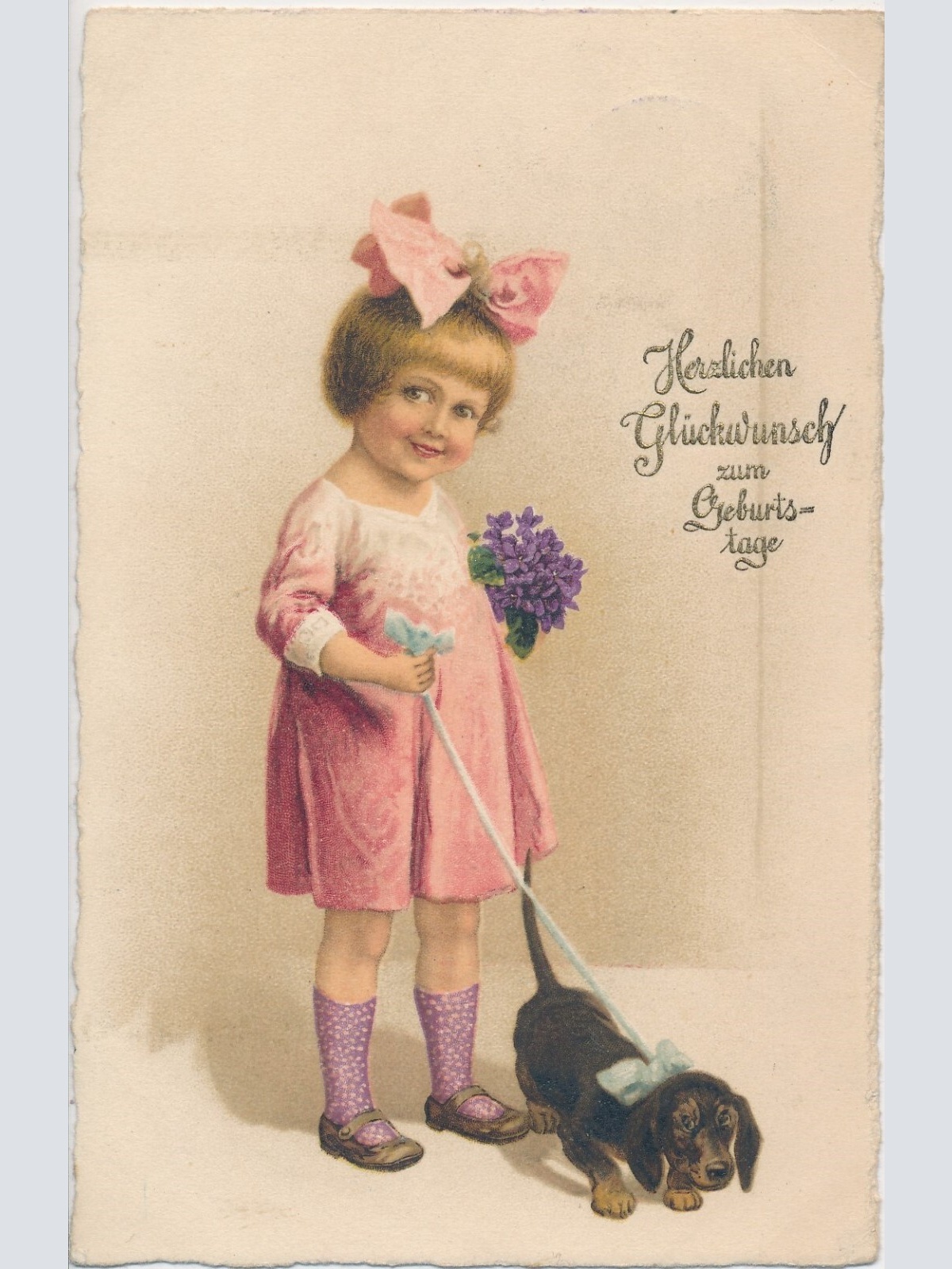 AK, Herzlichen Glückwunsch zum Geburtstage (S1639)