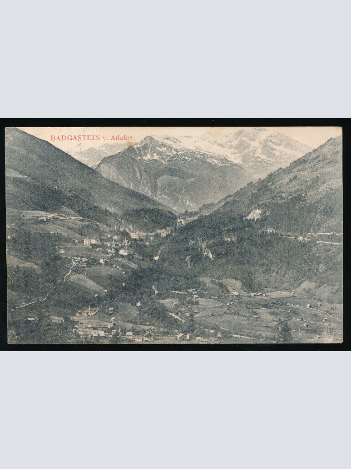 AK aus Badgastein Salzburg (5822)