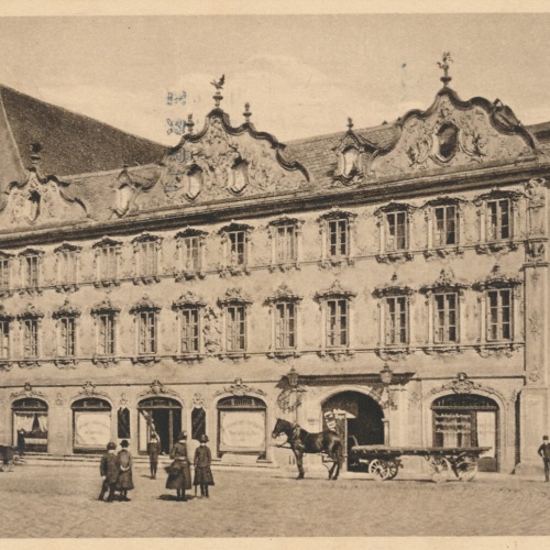 AK, Würzburg, Haus zum Falken, Bayern (S1335)