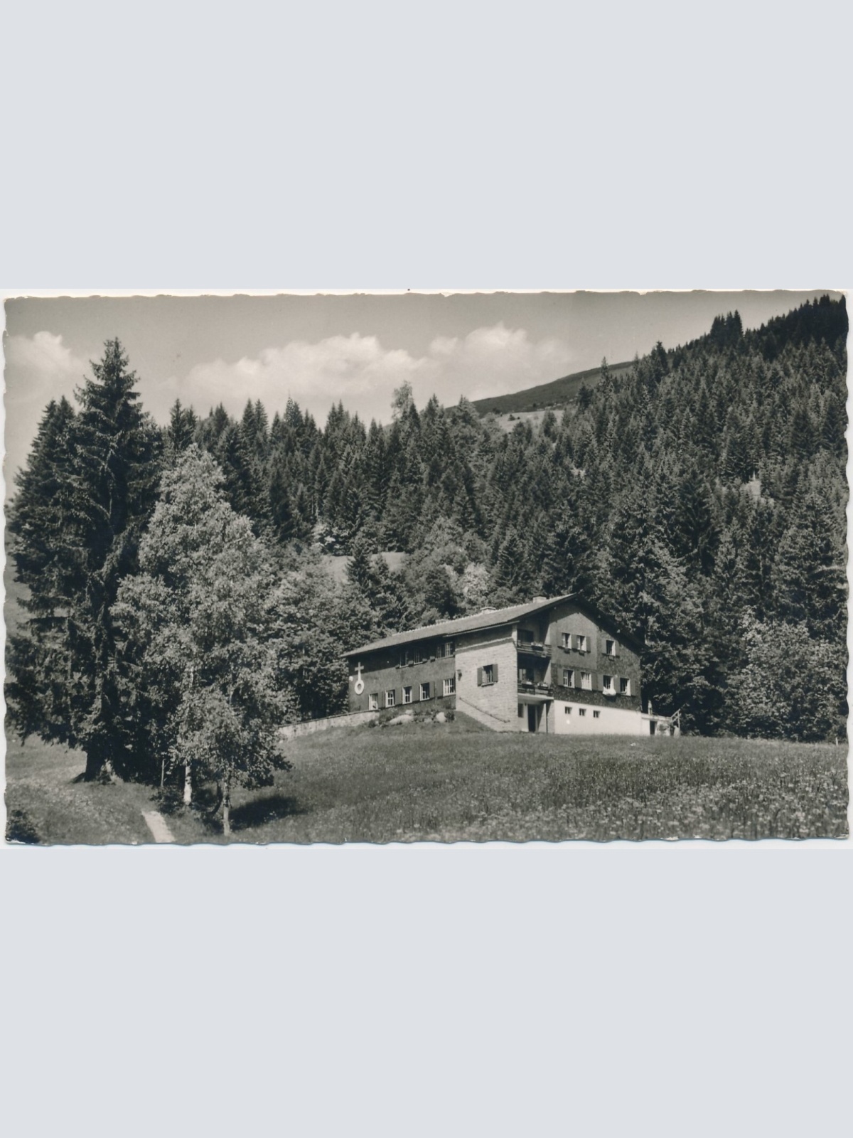 AK, Bergheim Unterjoch, Allgäuer Alpen, Bayern (S1657)